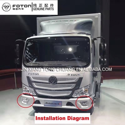 OE番号 L1364020100A0 オンライン Foton Aumark トラックパーツ S1 S3 バンパー防霧灯組